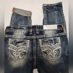 Rock Revival Rosewood Skinny Jeans - Size 34